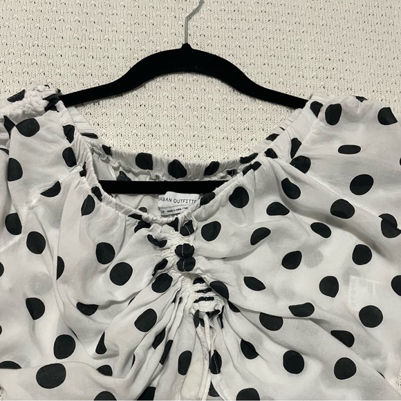 Urban outfitters Bianca retro off the shoulder crop top - Picture 3 of 7